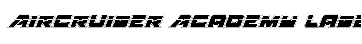 Aircruiser Academy Laser Italic