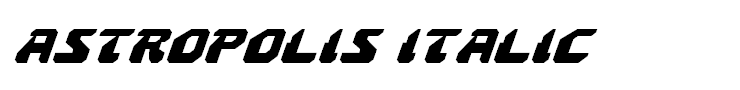 Astropolis Italic
