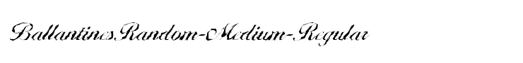 BallantinesRandom-Medium-Regular