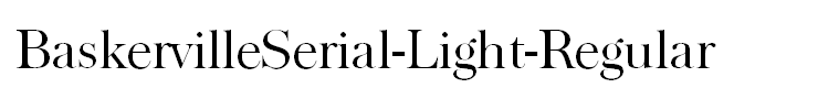 BaskervilleSerial-Light-Regular