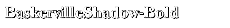 BaskervilleShadow-Bold