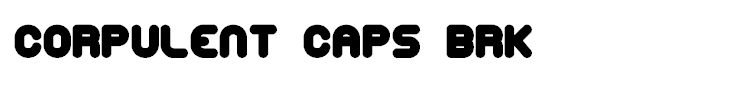 Corpulent Caps BRK