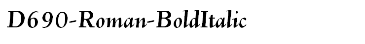 D690-Roman-BoldItalic