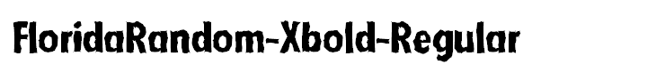 FloridaRandom-Xbold-Regular