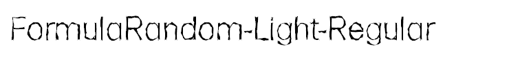 FormulaRandom-Light-Regular