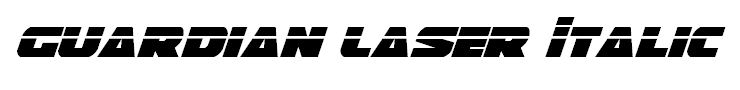 Guardian Laser Italic