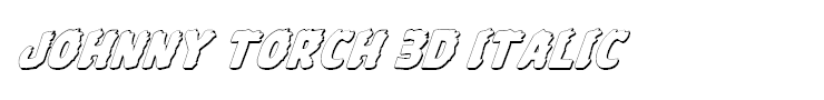 Johnny Torch 3D Italic