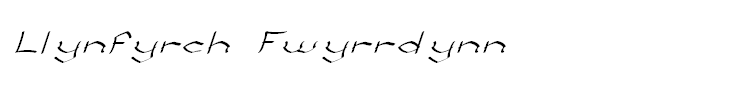 Llynfyrch Fwyrrdynn