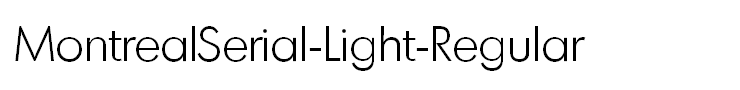 MontrealSerial-Light-Regular