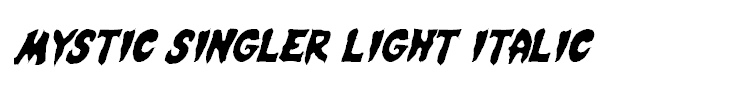 Mystic Singler Light Italic