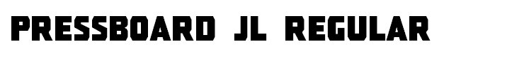 Pressboard JL Regular