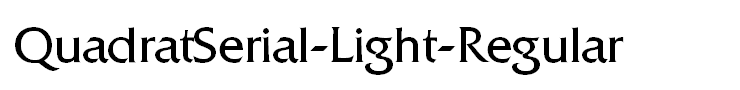 QuadratSerial-Light-Regular