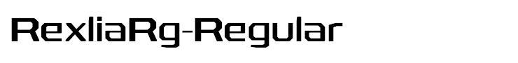 RexliaRg-Regular