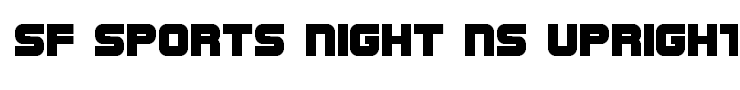 SF Sports Night NS Upright