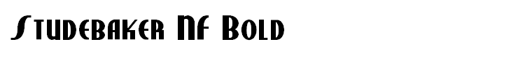 Studebaker NF Bold
