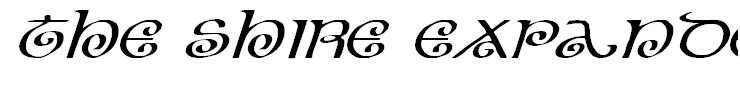 The Shire Expanded Italic