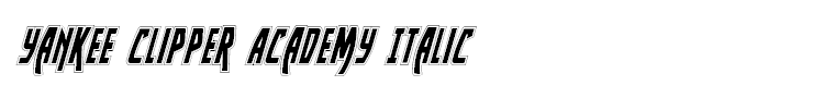 Yankee Clipper Academy Italic