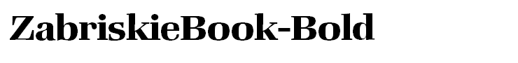 ZabriskieBook-Bold