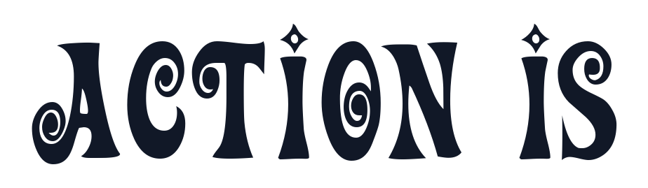 Action Is font preview