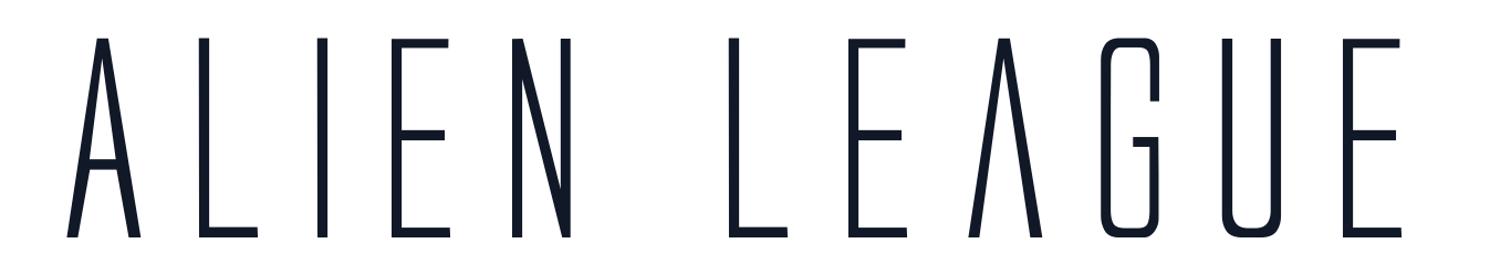Alien League font preview