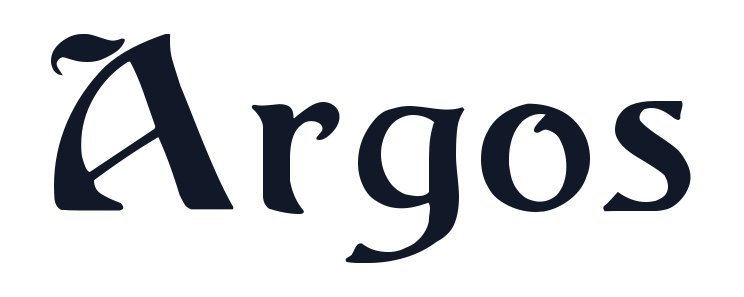 Argos font preview
