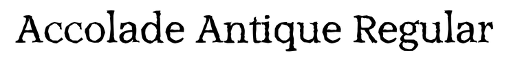 Accolade Antique Regular