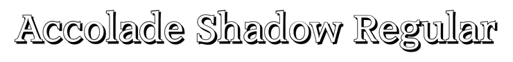 Accolade Shadow Regular