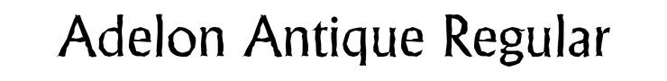 Adelon Antique Regular