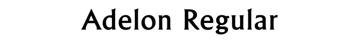 Adelon Regular