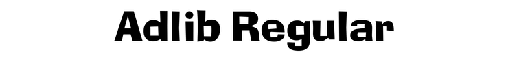 Adlib Regular