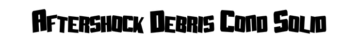 Aftershock Debris Cond Solid