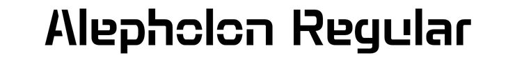 Alepholon Regular
