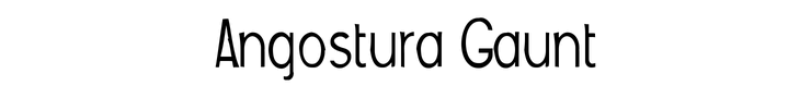 Angostura Gaunt