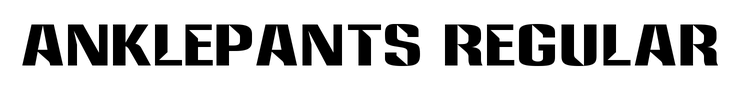 Anklepants Regular