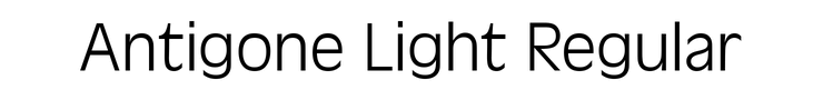 Antigone Light Regular
