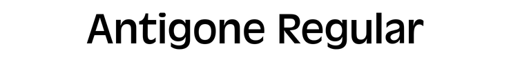 Antigone Regular