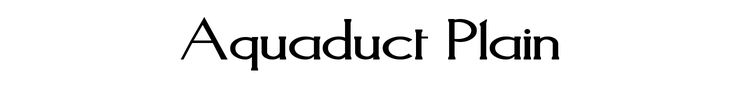 Aquaduct Plain