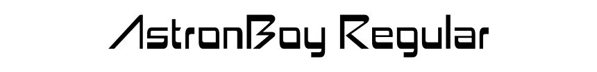 AstronBoy Regular