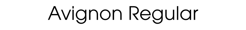 Avignon Regular