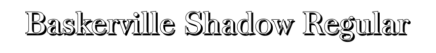 Baskerville Shadow Regular