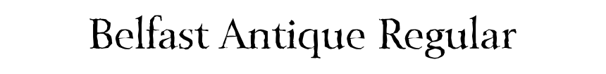 Belfast Antique Regular