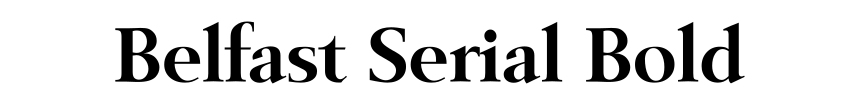 Belfast Serial Bold