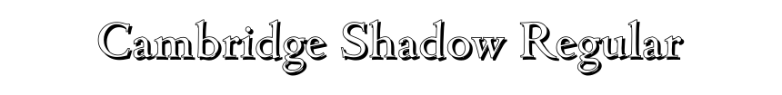 Cambridge Shadow Regular