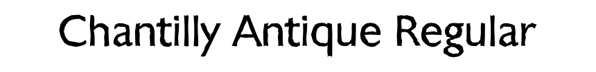 Chantilly Antique Regular