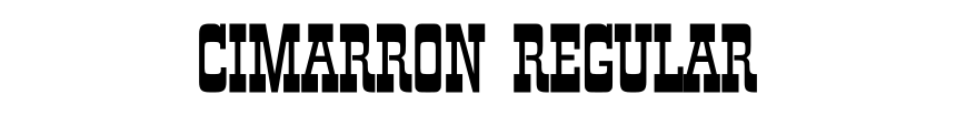 Cimarron Regular