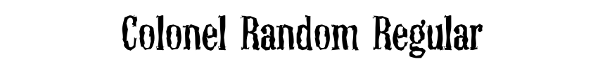 Colonel Random Regular