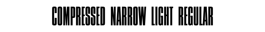 Compressed Narrow Light Regular