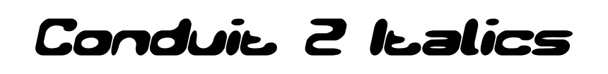 Conduit 2 Italics