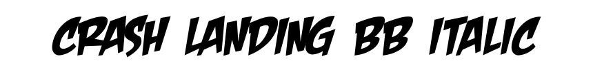Crash Landing BB Italic