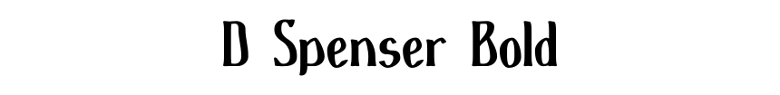 D Spenser Bold